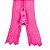 Ziper Comum Nylon Fino - 18cm - Nº3 - Pct C/100 Unidades COR:ROSA-NEON-03 - Imagem 1