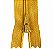Ziper Comum Nylon Fino - 18cm - Nº3 - Pct C/100 Unidades COR:MOSTARDA-130 - Imagem 1