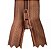 Ziper Comum Nylon Fino - 18cm - Nº3 - Pct C/100 Unidades COR:FERRUGEM-809 - Imagem 1