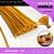 100 Haste De Chenille Limpador De Cachimbo Fios Artesanato 30cm Cor:Mostarda-130 - Imagem 1