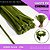 100 Haste De Chenille Limpador De Cachimbo Fios Artesanato 30cm Cor:Verde-Oliva-254 - Imagem 1