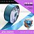 Fita de Cetim Lisa - 38mm - Rolo C/50 Metros COR:AZUL-CELESTE - Imagem 1
