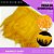 Franja Pena Chinchila Premium - Rolo c/10 Mts COR: AMARELO-OURO - Imagem 1