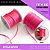 Fita de Cetim Lisa - 4mm - Rolo C/100 Metros COR:ROSA-NEON - Imagem 1