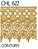 Renda Guipir Chl-622 10.0 Cm - Rolo C/13.7 Mts Cor:Ouro - Imagem 1