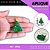 Aplique Emborrachado Para Laços - Natalino Arvore de Natal Ref: 9962 - Imagem 1