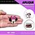 Aplique Emborrachado Para Laços - Minnie Mouse Rosto Pink Ref: 4951 - Imagem 1