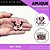 Aplique Emborrachado Para Laços - Minnie Mouse Fofa Rosa Ref: 10987 - Imagem 1