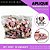 Aplique Emborrachado Para Laços - Minnie Mouse Fofa Rosa Ref: 10987 - Imagem 3