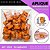 Aplique Emborrachado Para Laços - Safari Animais Tigre Ref: 10931 - Imagem 3