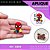 Aplique Emborrachado Para Laços - Homem Aranha ABC Escolar Ref: 10884 - Imagem 1