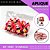 Aplique Emborrachado Para Laços - Mira Guerreiras KPOP Ref: 10880 - Imagem 2