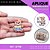 Aplique Emborrachado Para Laços - Safari Animais Ursinha Ref: 10758 - Imagem 1