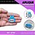 Aplique Emborrachado Para Laços - Labubu Azul Ref: 10750 - Imagem 1