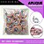 Aplique Emborrachado Para Laços - Lápis Rosa Arco-Íris Escolar Ref: 10614 - Imagem 3