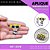 Aplique Emborrachado Para Laços - Lindinha Óculos Super Poderosas Ref: 10376 - Imagem 1