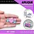 Aplique Emborrachado Para Laços - Buquê Flores Rosa e Azul Ref: 10280 - Imagem 1