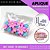 Aplique Emborrachado Para Laços - Buquê Flores Rosa e Azul Ref: 10280 - Imagem 2