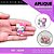 Aplique Emborrachado Para Laços - Hello Kitty Rosa Ref: 10246 - Imagem 1