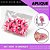 Aplique Emborrachado Para Laços - Natalino Bengala de Natal Rosa Ref: 10018 - Imagem 2