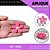 Aplique Emborrachado Para Laços - Flor Margarida G Rosa/Amarelo Ref: 10046 - Imagem 1