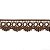 Renda Guipir Chl-113 - 2.5 Cm - Rolo C/13.7 Mts Cor:Ferrugem-809 - Imagem 2