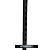 Coluna de Cremalheira Reta 220cm  Para Varão RG100 - RG100x30 - RG50 - RG50x30 - Imagem 5