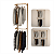 Arara Cremalheira Modular Ajustável - CRR 50cm - 100cm - 150cm - Imagem 1