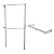 Arara Cremalheira Modular Ajustável - CRR 50cm - 100cm - 150cm - Imagem 4