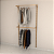 Arara Cremalheira Modular Ajustável - CRR 50cm - 100cm - 150cm - Imagem 2