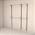 Arara Cremalheira Modular Ajustável - CRR 50cm - 100cm - 150cm - Imagem 18