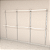 Arara Cremalheira Modular Ajustável - CRR 200cm - 250cm - 300cm - Imagem 9