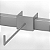 Gancho de Cremalheira Expositor Frontal 15cm -  RT Gancho - Imagem 4