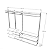Closet Modular Malta CR 240 com Gaveteiros e Prateleiras - Imagem 3