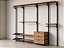 Closet Aberto Modular Malta 300 com 3 Gaveteiros e prateleiras - Imagem 7