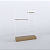 Arara Modular Cremalheira CRL 610 Londres com Prateleiras e Tablados - Imagem 1