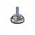 Sapata Niveladora Niquelada 35mm – Rosca 5/16” x 1” | Kit com 100 Unidades de Alta Qualidade - Imagem 1