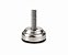 Sapata Niveladora 35mm Niquelada – Rosca 3/8” x 1” | Pacote com 100 Unidades - Imagem 1