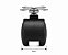 Rodízio 50mm com Placa Chata Preto – Kit com 4 Unidades para Móveis Robustos - Imagem 3
