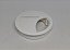 Passa Fio para Mesa 60mm Kit 12 Unidades – Branco - Imagem 1