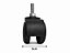 Rodízio 50mm com Rosca 5/16" x 1" Preto – Kit com 4 Unidades para Móveis de Médio Porte - Imagem 3