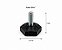 Sapata Niveladora Plástica 31mm – Rosca 3/8” x 1” | Kit com 100 Unidades - Imagem 2