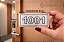 Placa em ACM Aço Escovado 10 x 5 cm – Numeração Personalizada 000 a 9999 - Imagem 3