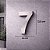 Número Predial 125mm 3D Alto Relevo - AÇO ESCOVADO - 7 - Moderno - Imagem 2