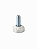 Sapata niveladora plástica 18mm rosca 1/4" x 3/4" - KIT 100 peças - Imagem 2