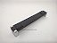 Puxador Bonn 160mm Cromado com Couro Preto - Imagem 2