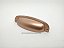 Puxador Quebec Concha 96mm Cobre – Estilo Retrô com Acabamento Sofisticado - Imagem 2