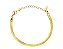 Pulseira Fita Laminada Banhada Em Ouro 18k - Imagem 3