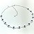 Colar Choker Olho Grego Banhado Em Prata 925 - Imagem 3