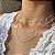 Colar Choker Ponto de Luz Banhada em Prata 925 - Imagem 2
